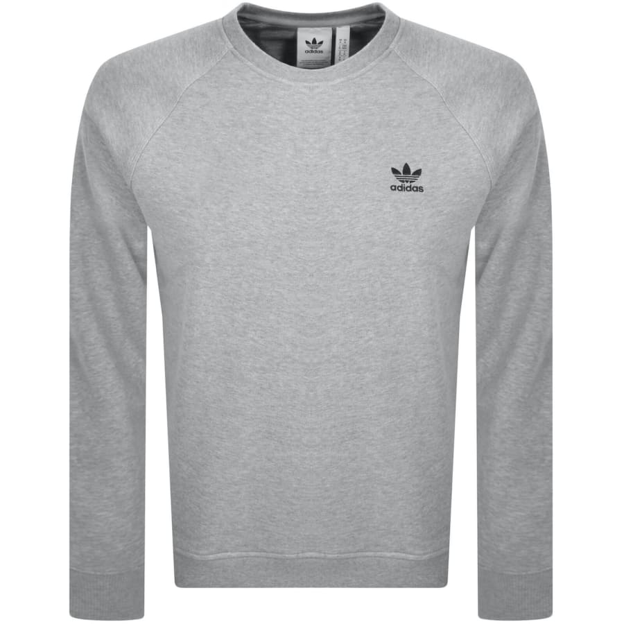 adidas Originals Trefoil Sweatshirt Grey | Mainline Menswear
